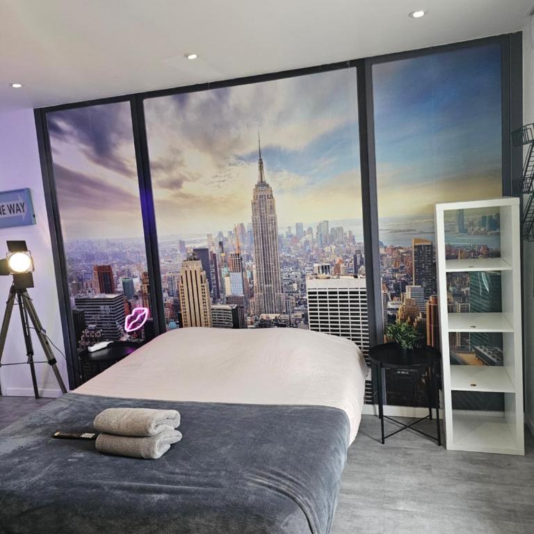 1988 NEW YORK Baignoire ilot et video projecteur - Appartement 1 Chambre - 7