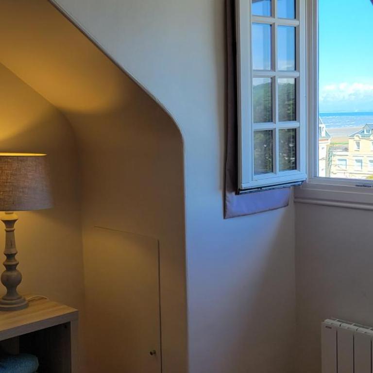 Aperçu mer - Cœur de Cabourg - Plage à 2 min - 2 à 4 pers - Apartment mit 1 Schlafzimmer - 22