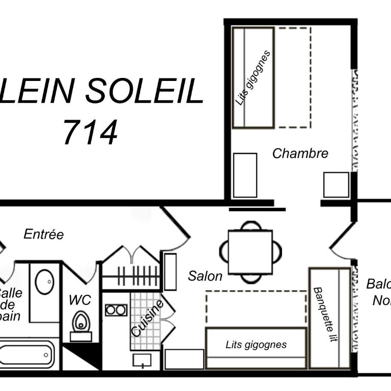Residence Plein Soleil - Appartement 1 Chambre (4 Adultes) - 2