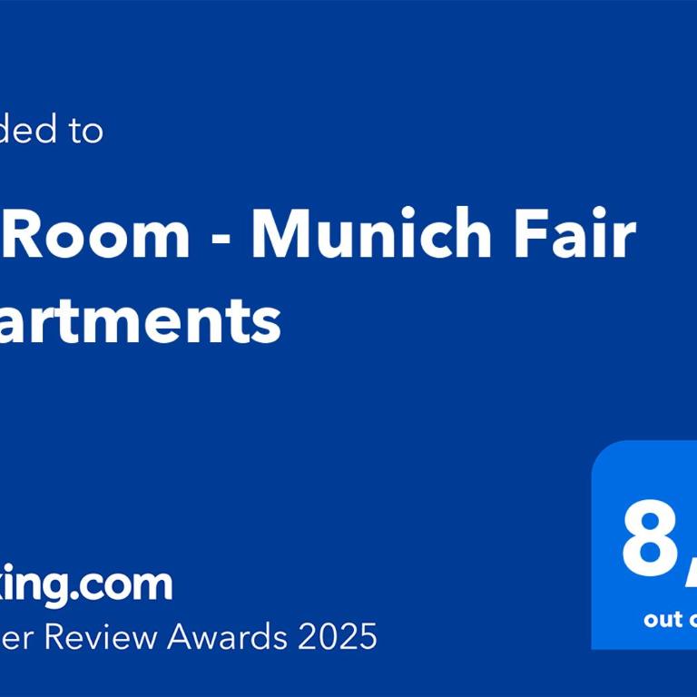 MyRoom - Munich Fair Apartments - Apartment mit Balkon - 27