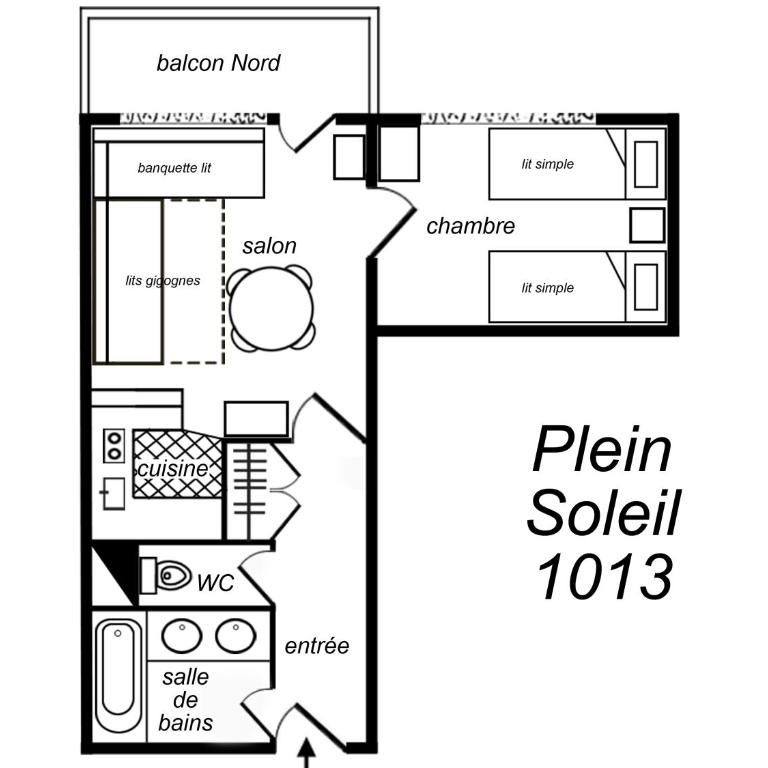 Residence Plein Soleil - Appartement 1 Chambre (4 Adultes) - 1