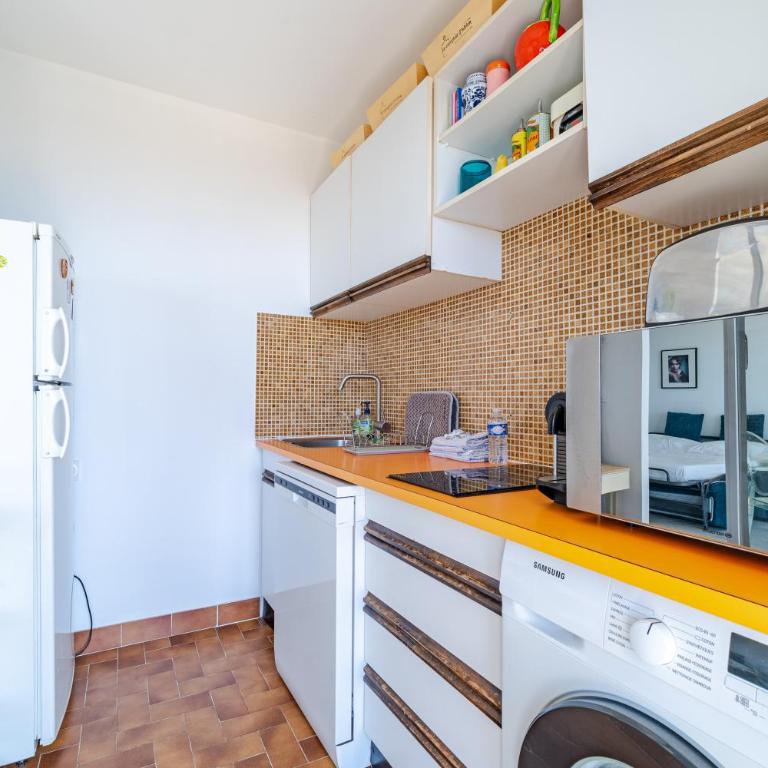Studio Vue mer Parking Clim - Apartment mit 1 Schlafzimmer - 4