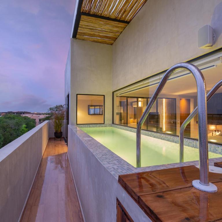 Amazing penthouse w private pool Aldea Zama - Apartamento de 1 dormitorio - 1
