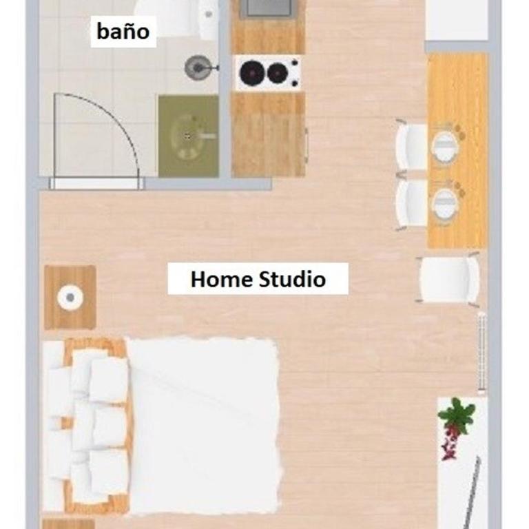 B&M Alquiler diario - Apartamento Estudio - 1