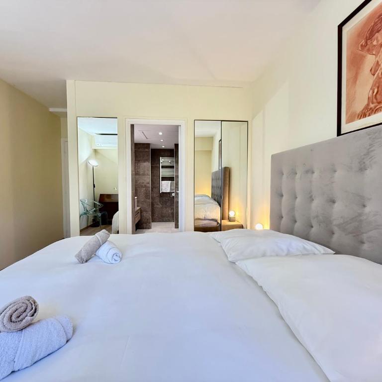 Résidence Standing - Piscine - Vue mer - One-Bedroom Apartment with Balcony and Sea View - 5