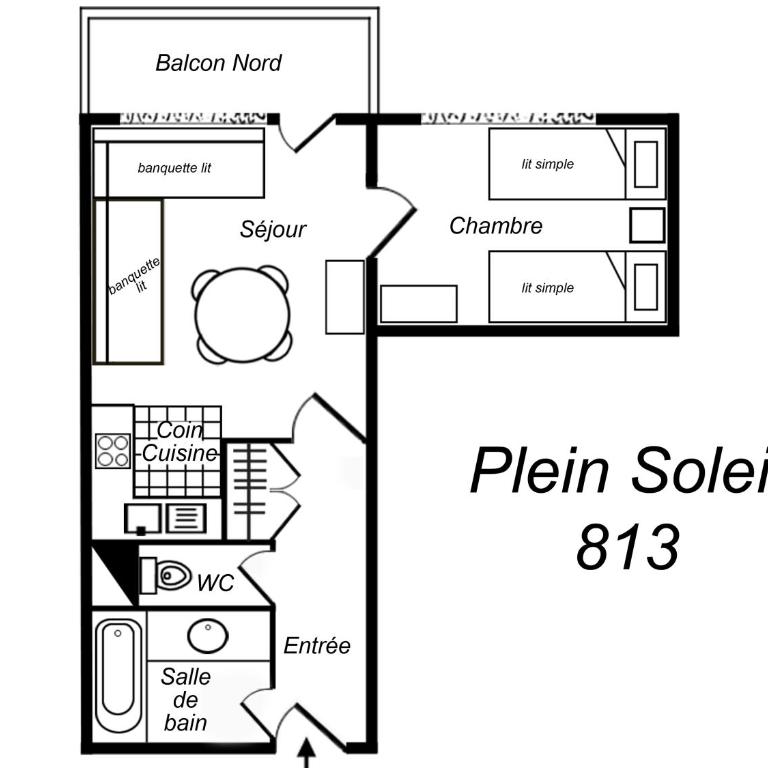 Residence Plein Soleil - Appartement 1 Chambre (4 Adultes) - 2