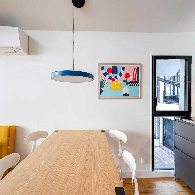 Marais Area - Outdoor patio - A C - 2BDR - Appartement 2 Chambres - 6