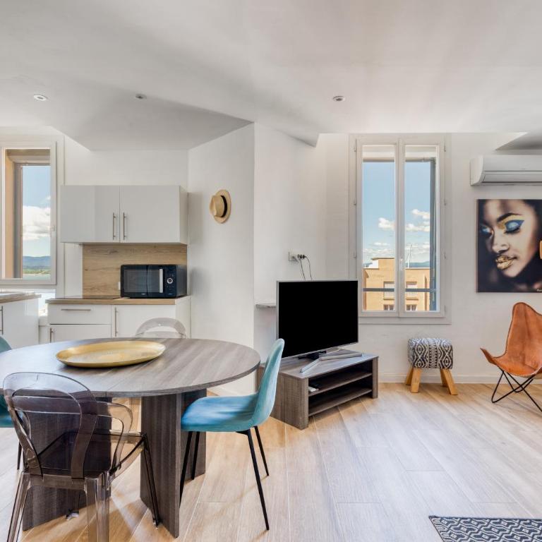 T2 -Le Winter Palace, Vue Mer - Apartment mit 1 Schlafzimmer - 3