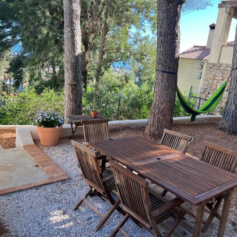 House with swimming pool and amazing sea and mountain views in Montgó, Denia - Casa con 1 dormitorio - 50