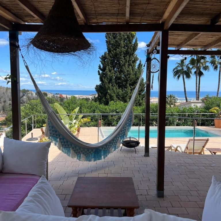 House with swimming pool and amazing sea and mountain views in Montgó, Denia - Casa con 1 dormitorio - 31