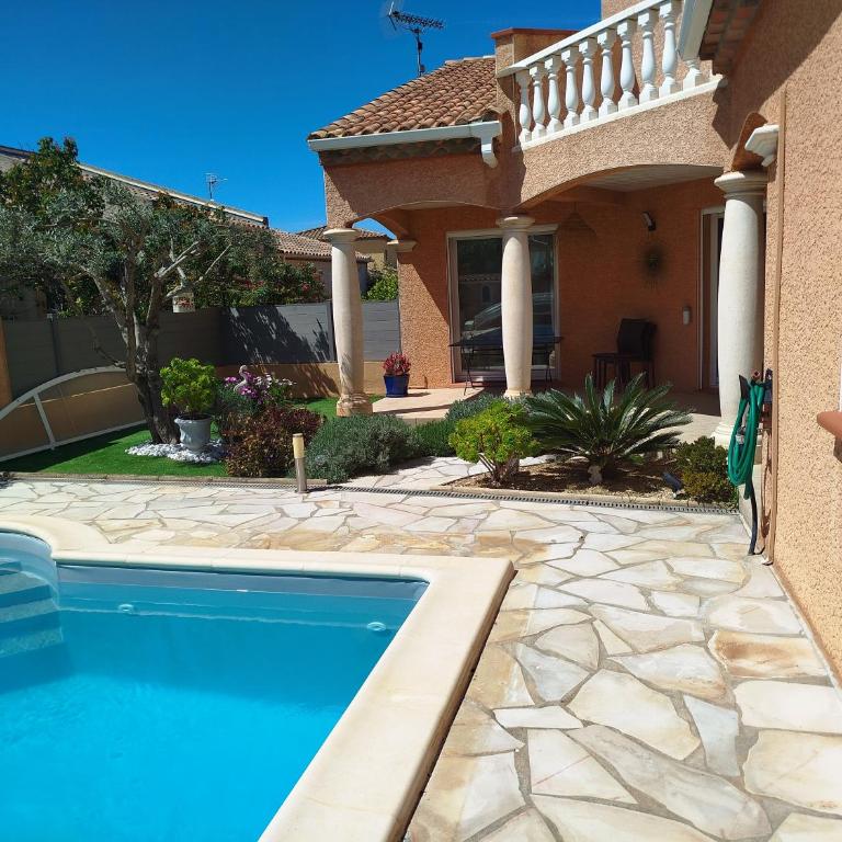 2 Chambres avec piscine et spa au calme, mer à proximité. - Chambre Double - Vue sur Piscine - 22