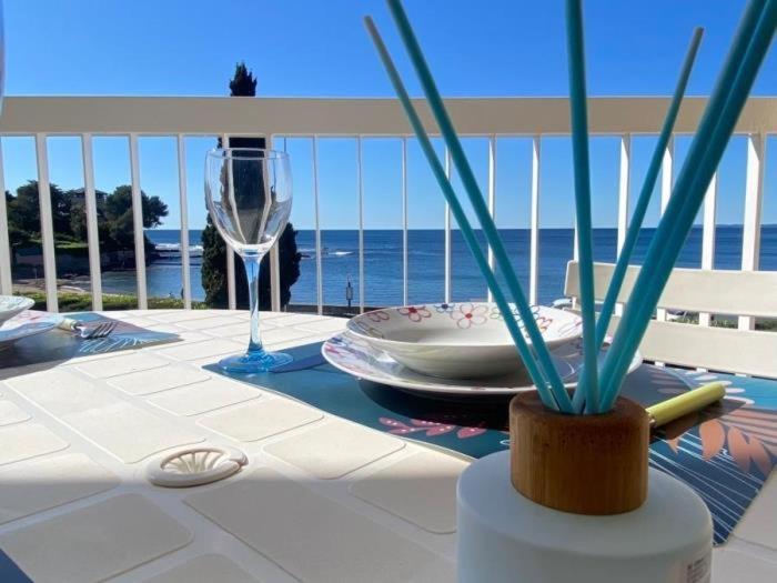 Vue mer 180 degrés - Wifi - Parking - Appartamento Monolocale con Vista Mare - 7