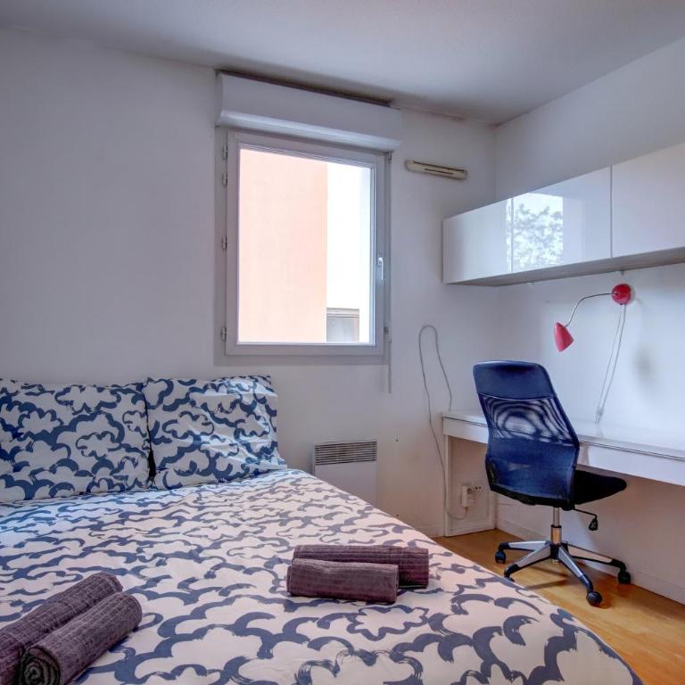 Le Georges Pompidou - Appartamento con 2 Camere da Letto - 12