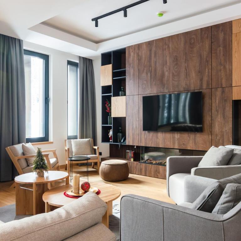 Galeria Jahorina Luxury Ski Apartments and Restaurant - Deluxe Apartment - 32