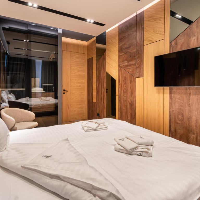 Galeria Jahorina Luxury Ski Apartments and Restaurant - Superior Apartman sa Saunom - 17