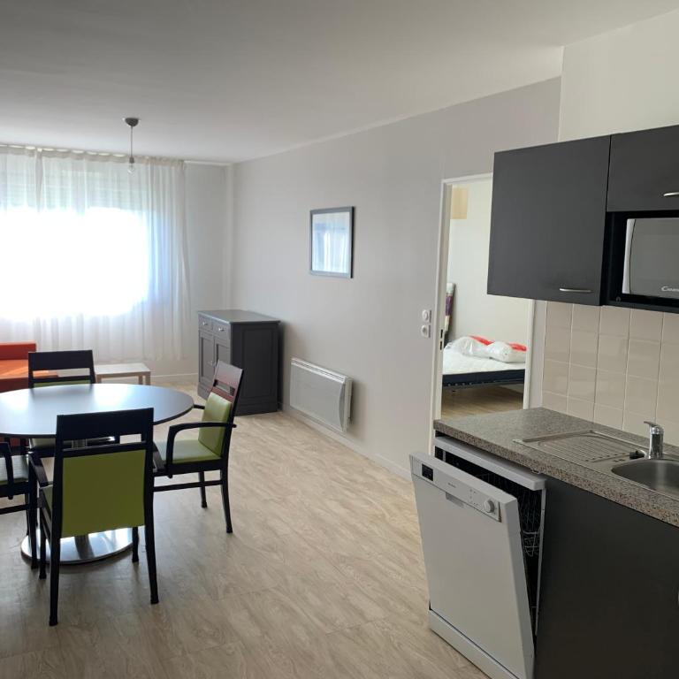 Terres de France - Appart Hôtel Rouen Flaubert - Appartement 1 Chambre - 2