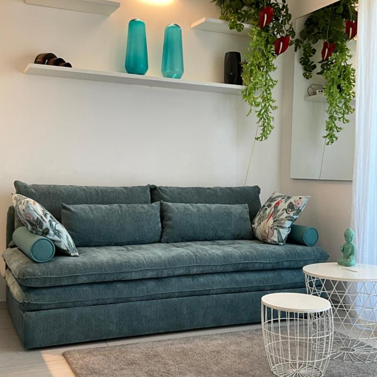 Suite bianca fronte mare - Appartamento con 1 Camera da Letto - 14