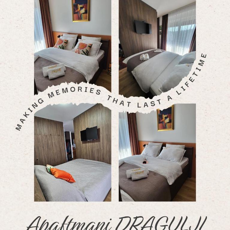 Apartmani Dragulji Vrnjačka Banja, Parking uključen, centar na 5 min - One-Bedroom Apartment - 22