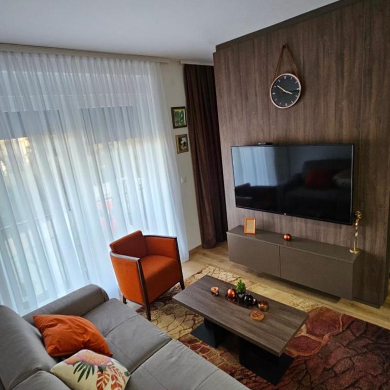 Apartmani Dragulji Vrnjačka Banja, Parking uključen, centar na 5 min - One-Bedroom Apartment - 14