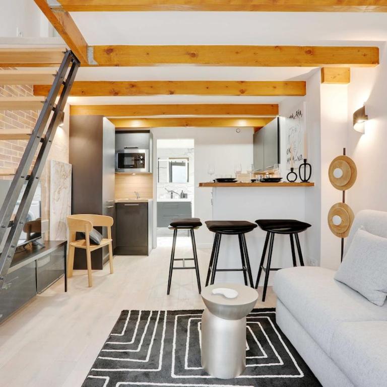 Duplex Cosy Canal Saint Martin - Appartement 2 Chambres - 1
