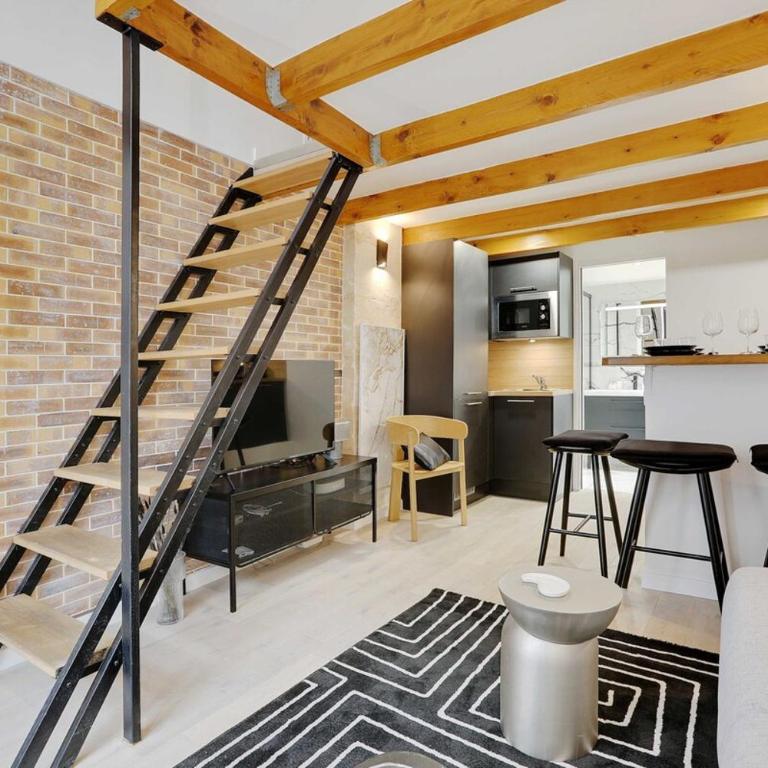 Duplex Cosy Canal Saint Martin - Appartement 2 Chambres - 8