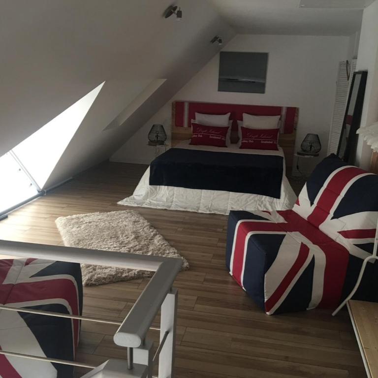 Loft duplex neuf 65m2 (clim) au coeur de La Baule les Pins - One-bedroom Loft Apartment - 28