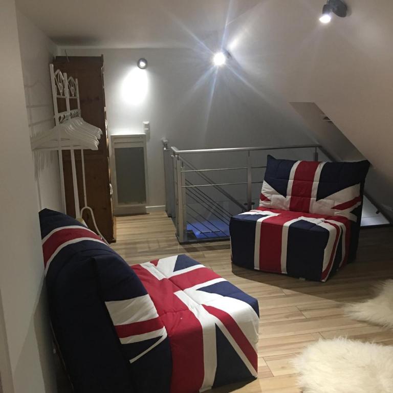 Loft duplex neuf 65m2 (clim) au coeur de La Baule les Pins - One-bedroom Loft Apartment - 27