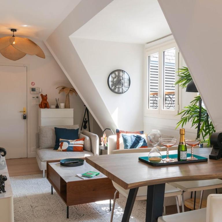 1 Min Opera - AC - Authentic Parisian Experience - Apartamento de 3 dormitorios - 2