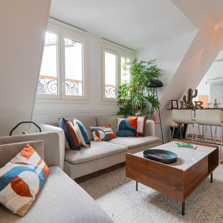 1 Min Opera - AC - Authentic Parisian Experience - Apartamento de 3 dormitorios - 9