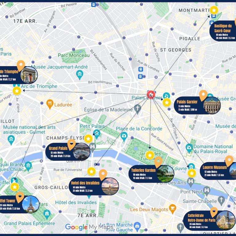 1 Min Opera - AC - Authentic Parisian Experience - Apartamento de 3 dormitorios - 7