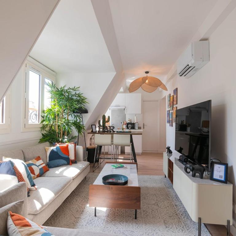 1 Min Opera - AC - Authentic Parisian Experience - Apartamento de 3 dormitorios - 11