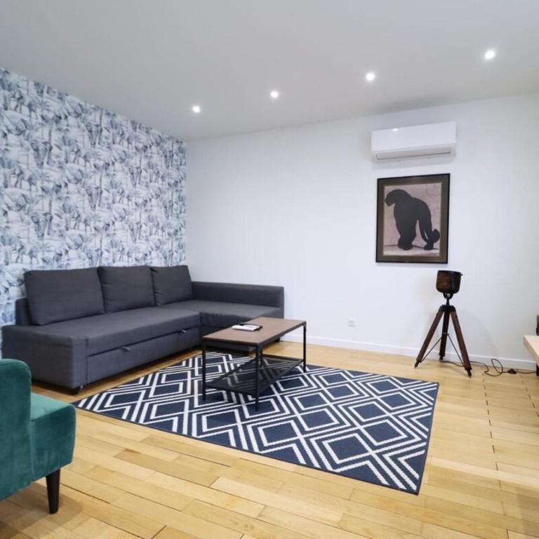 Génial T4 90m2 cosy&clim 3 CHB 2 SDB - tram 5min du centre de Strasbourg - Three-Bedroom Apartment - 2