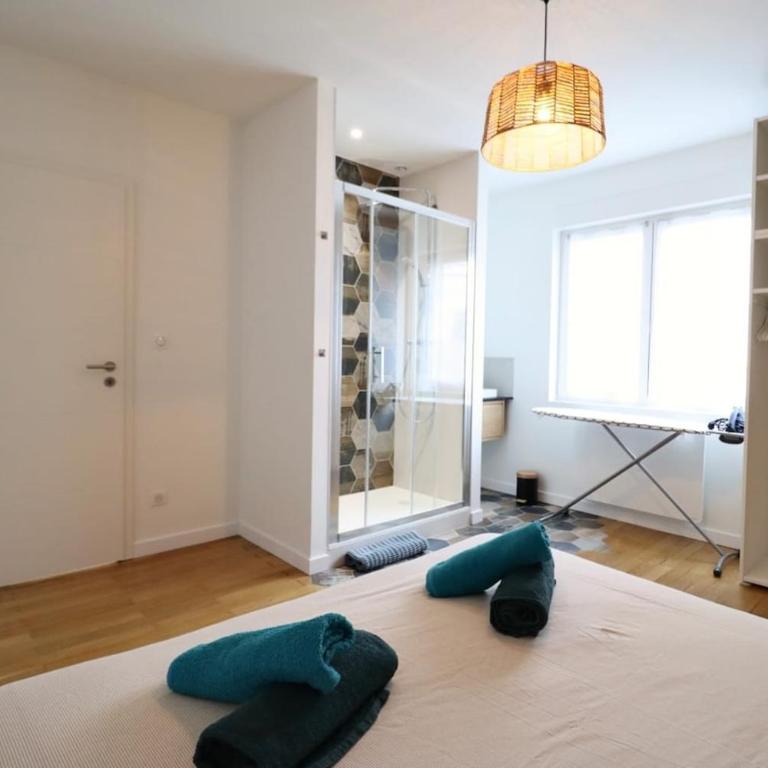 Génial T4 90m2 cosy&clim 3 CHB 2 SDB - tram 5min du centre de Strasbourg - Three-Bedroom Apartment - 9