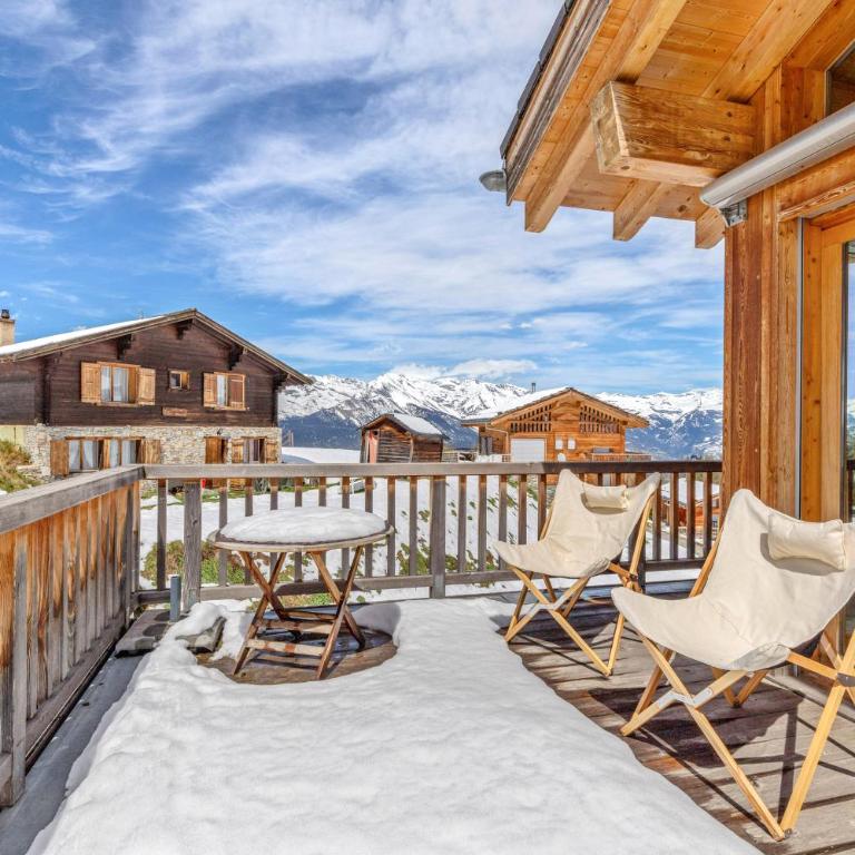Chalet Magrappe, accès direct à la piste des Mayens de Veysonnaz - Chalet - 11