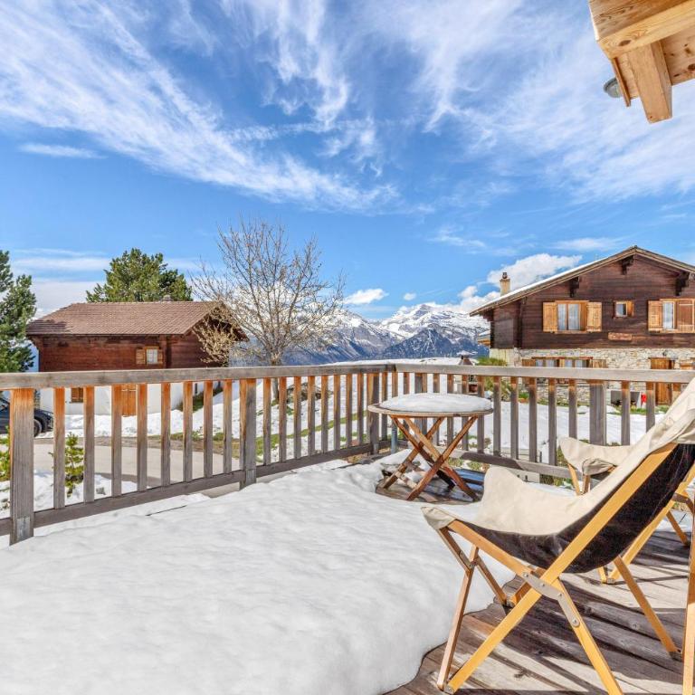 Chalet Magrappe, accès direct à la piste des Mayens de Veysonnaz - Chalet - 10