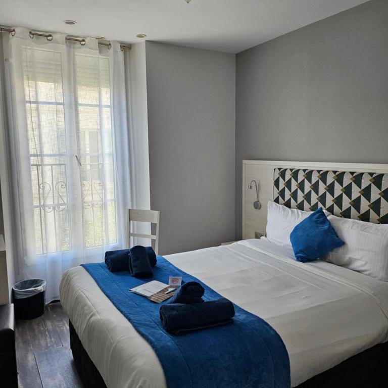 Hotel Flots d'Azur Promenade des Anglais - Chambre Double Standard - Vue Partielle sur Mer - 1