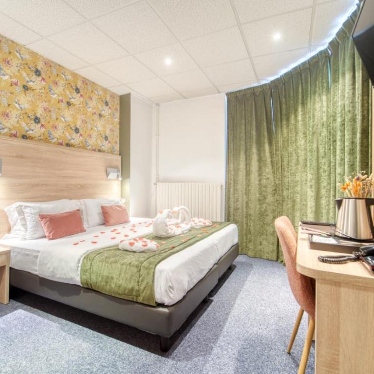 Cit'Hotel L'ESCURIAL - Centre Gare - Chambre Double Standard - 1