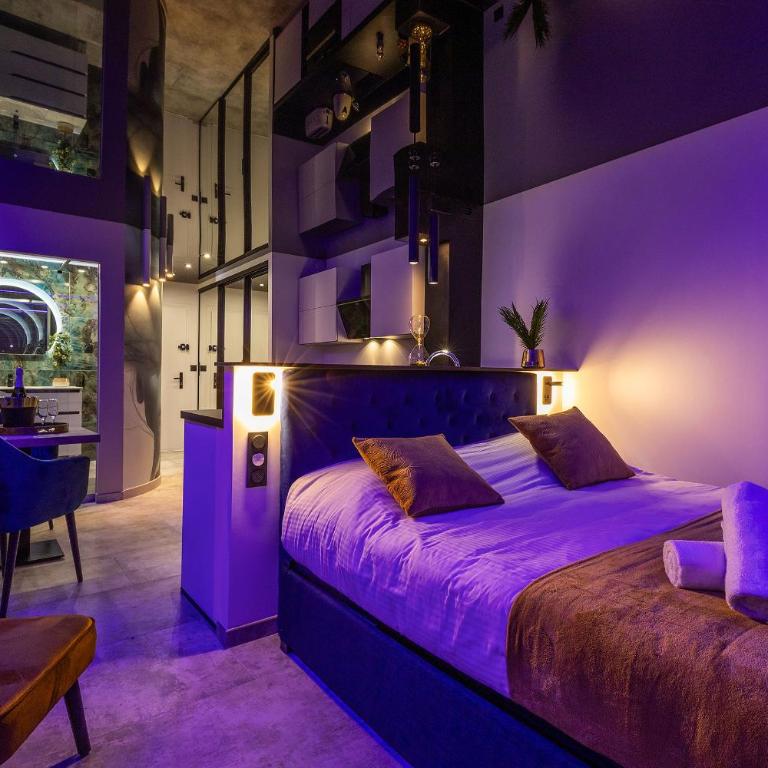 Serenity - Vue mer Design & Terrasse plein sud Héliopolis O - Village Naturiste - Apartment mit 1 Schlafzimmer - 23