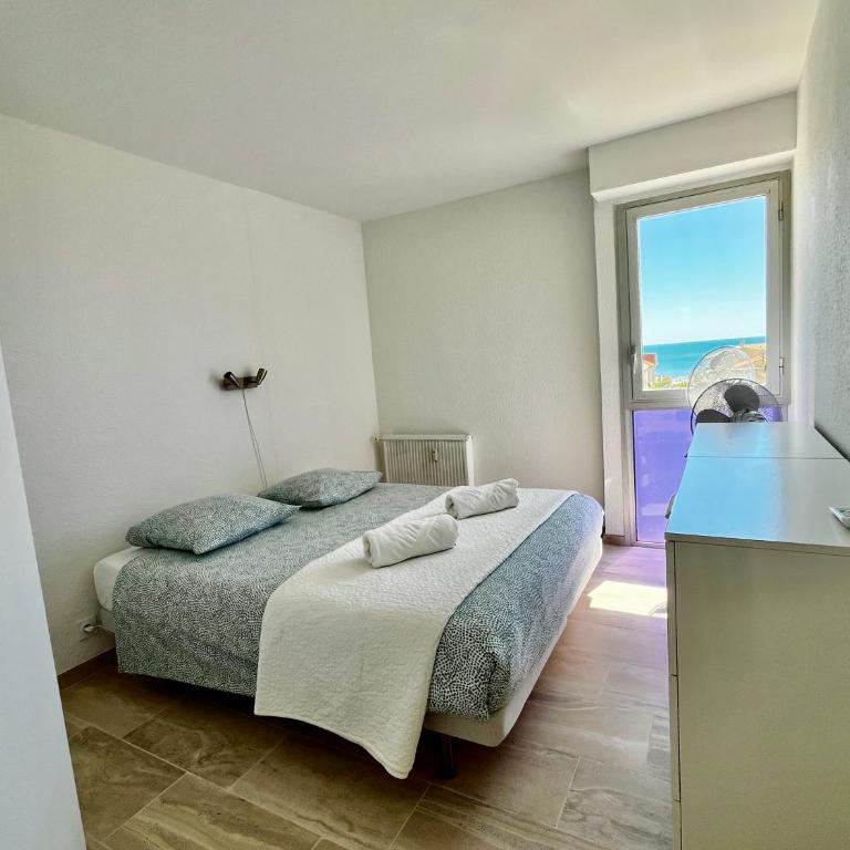 Entre Mer & Port - T3 Carnon, Terrasse, Clim - Appartement 2 Chambres - 6
