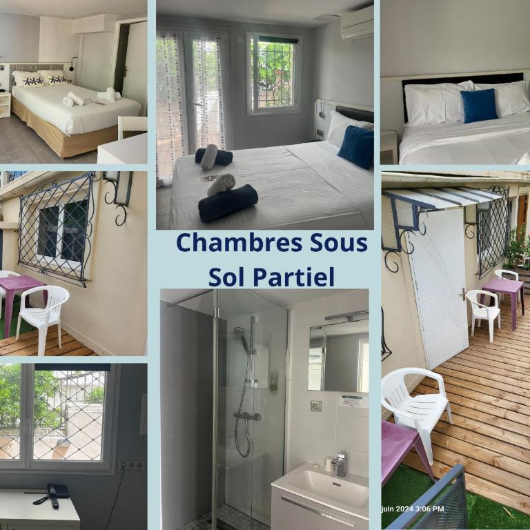 Hotel Flots d'Azur Promenade des Anglais - Chambre Double - Sous-Sol Partiel - 3