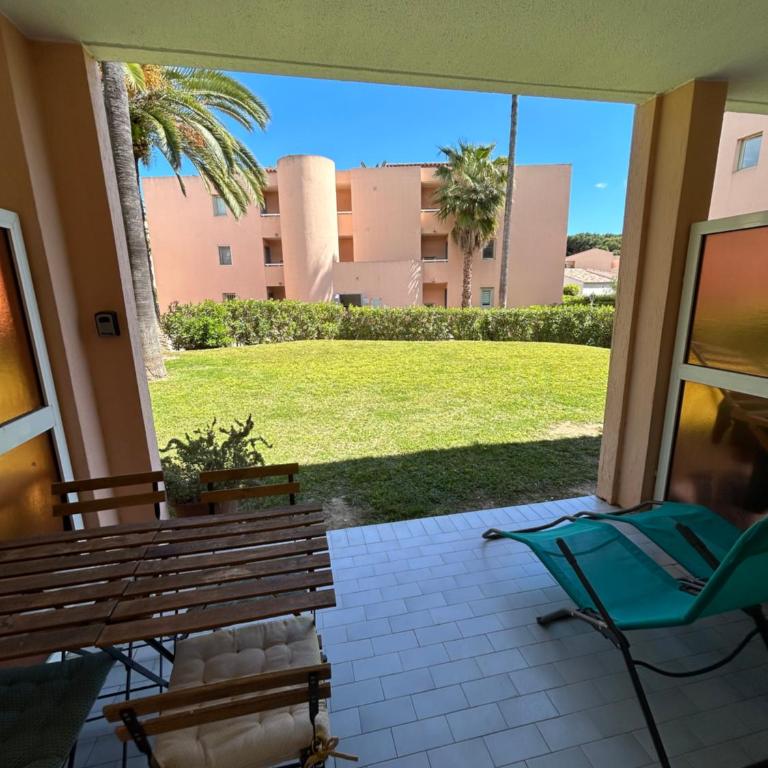 Golf Juan Riviera, piscine, 5min plage - Appartement 1 Chambre - 5