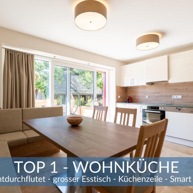 Heimathaus Dengg - Ferienwohnungen im Lungau - Ski & Wanderurlaub nahe Obertauern im Salzburger Land - Apartment mit 2 Schlafzimmern und Terrasse - barrierefrei - 2