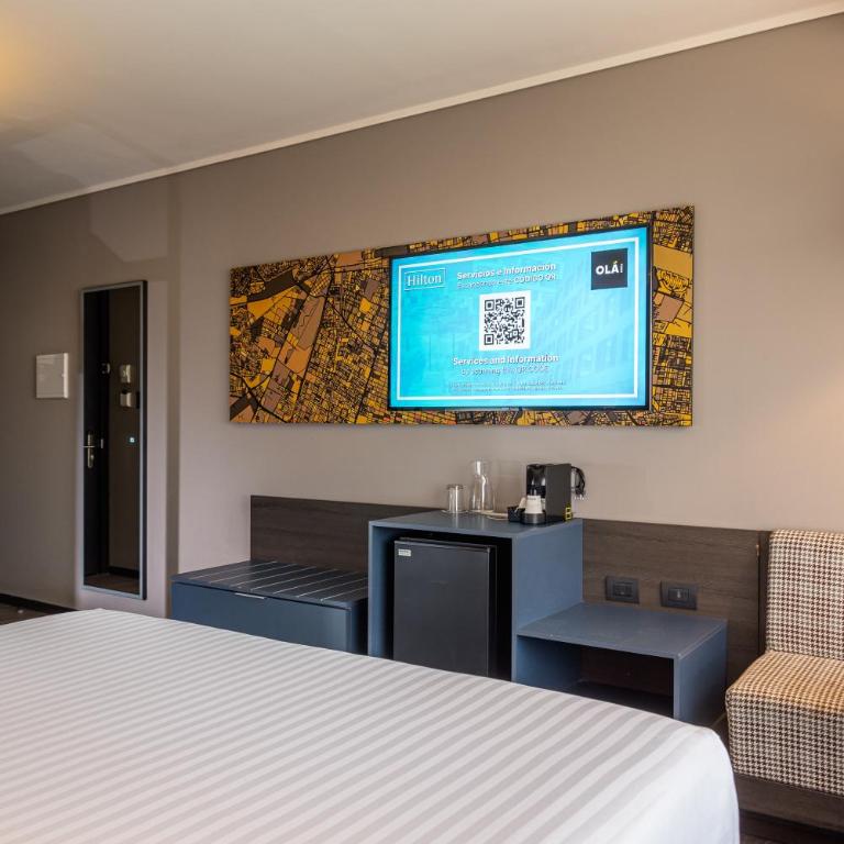 Ola Santiago Providencia, Tapestry Collection by Hilton - Habitación con cama extragrande. - 2