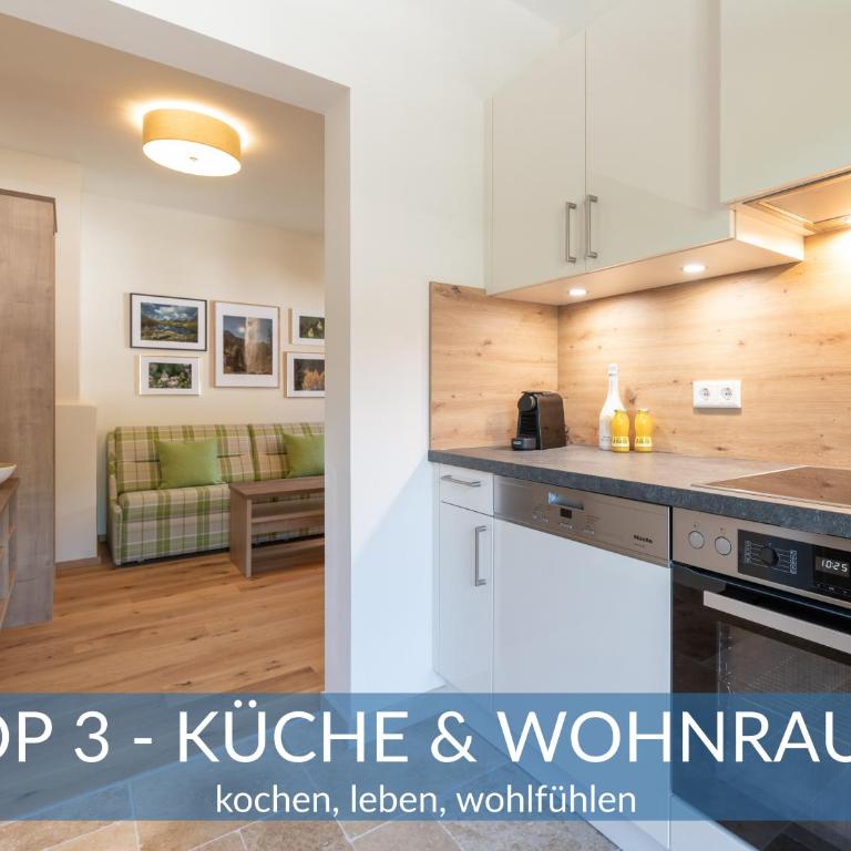 Heimathaus Dengg - Ferienwohnungen im Lungau - Ski & Wanderurlaub nahe Obertauern im Salzburger Land - Apartment mit 1 Schlafzimmer und 2 Balkonen - 1. Etage - 14