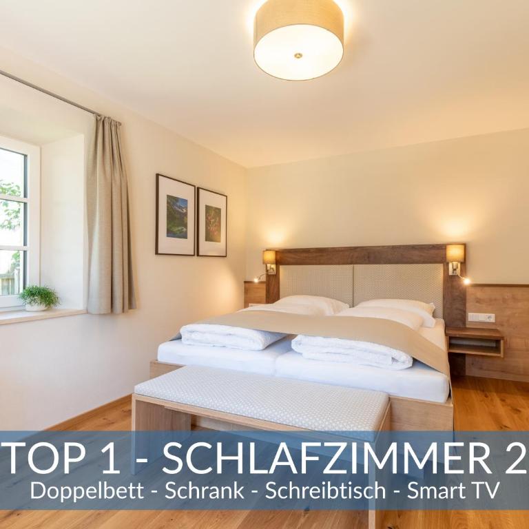 Heimathaus Dengg - Ferienwohnungen im Lungau - Ski & Wanderurlaub nahe Obertauern im Salzburger Land - Apartment mit 2 Schlafzimmern und Terrasse - barrierefrei - 8