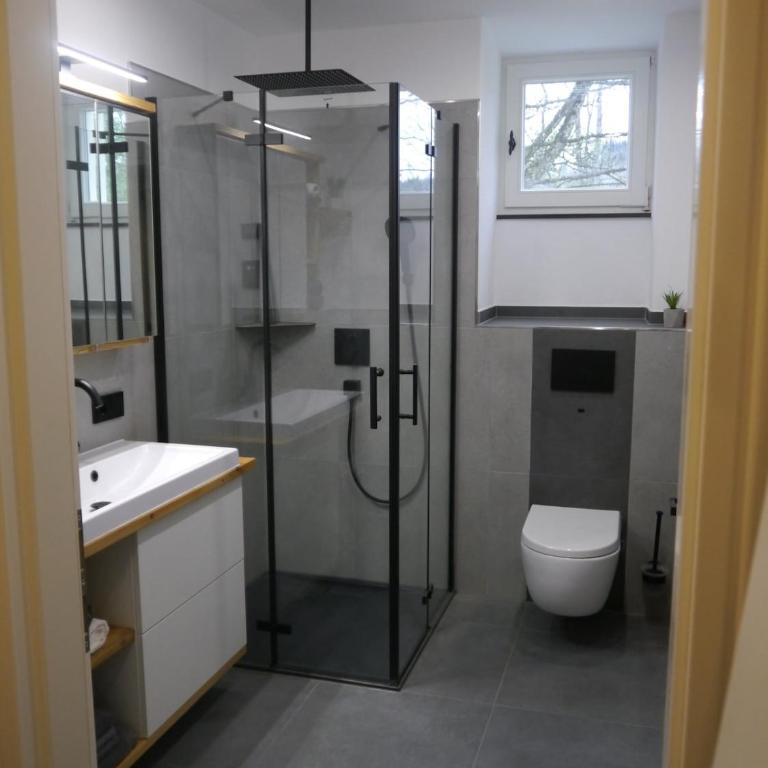 renovierte Altbauwohnung im Oberallgäu - Apartment mit Gartenblick - 16