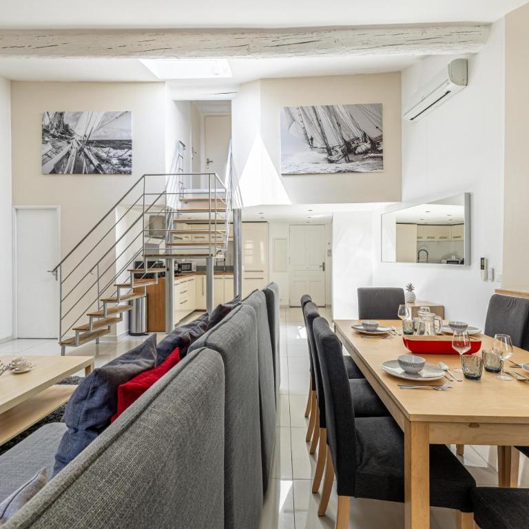 MEY T3 - Magnifique LOFT 3 pièces à 50m du vieux port et des plages - Apartment mit 2 Schlafzimmern - 1