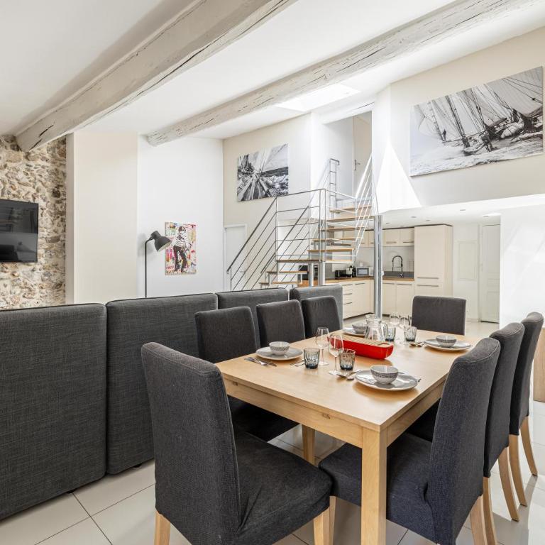 MEY T3 - Magnifique LOFT 3 pièces à 50m du vieux port et des plages - Apartment mit 2 Schlafzimmern - 13