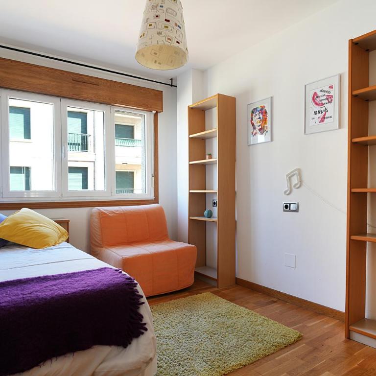 Apartamento con piscina en Playa de A Lanzada - Apartamento de 2 dormitorios - 14