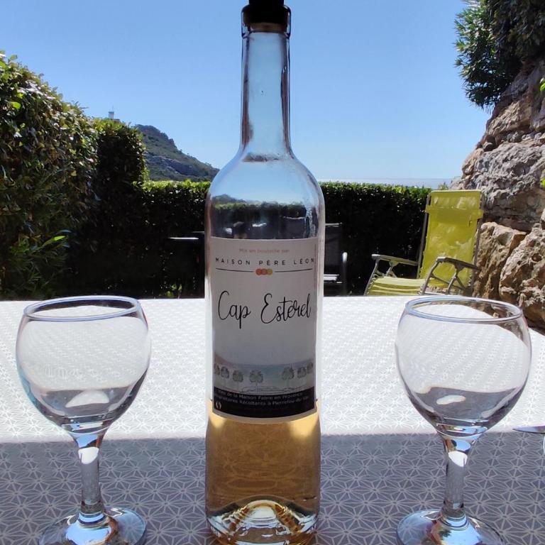 T2 Vue mer, Jardin clos, Village vacances Cap Esterel St Raphaël - Apartment mit 1 Schlafzimmer - 10